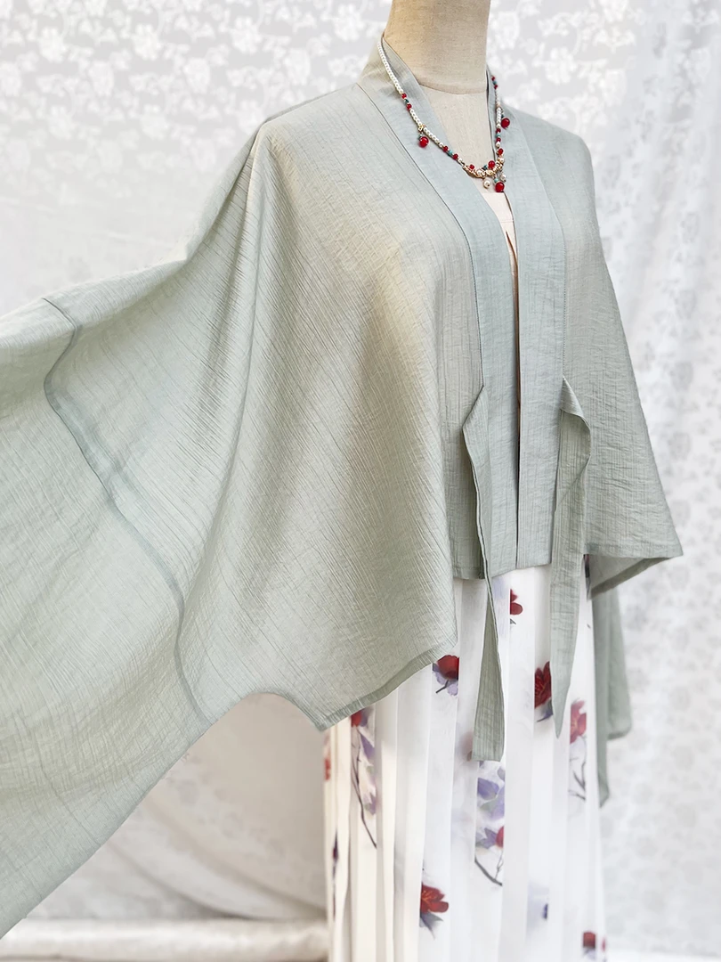 汉黛记法门寺批衫夏季防晒衣外搭汉服