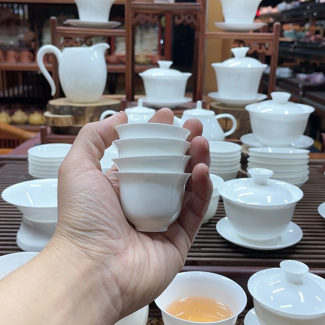 朱泥茶壶铃铛杯4个
