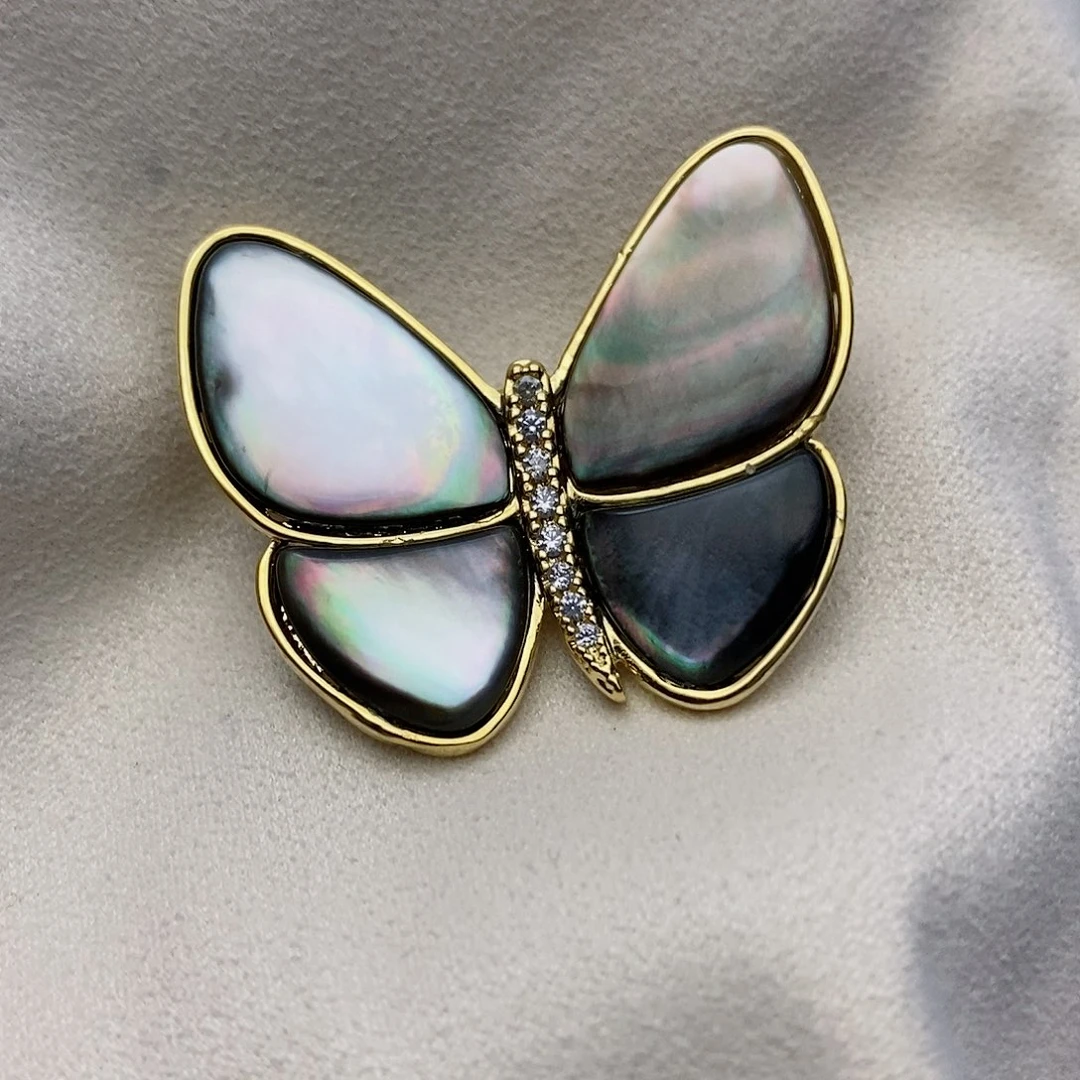 【闪购商品】未镶嵌海水珍珠胸针