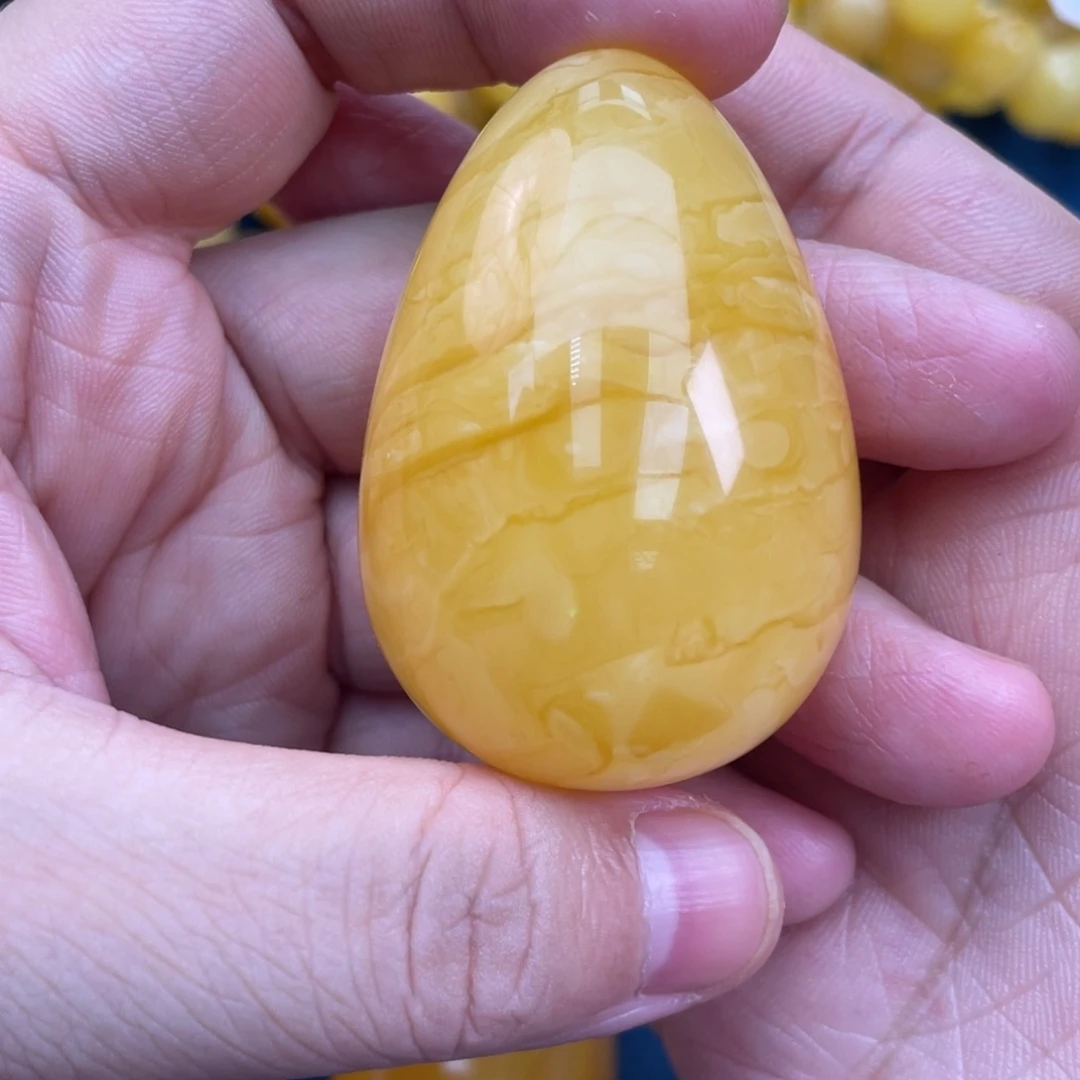 琥珀裸石未镶嵌琥珀蜜蜡