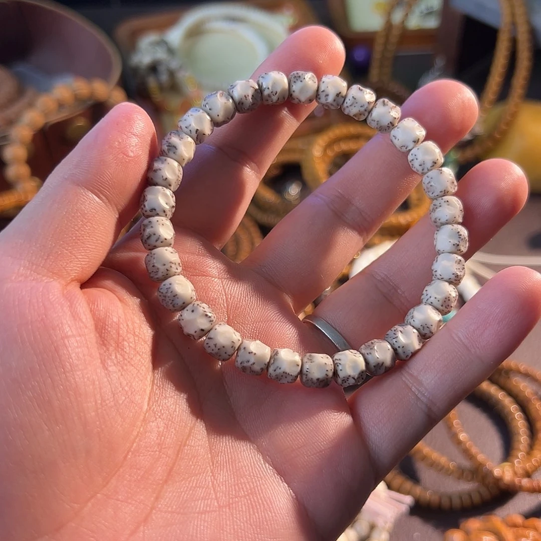 星月菩提吊坠手工原生态星月无相单圈