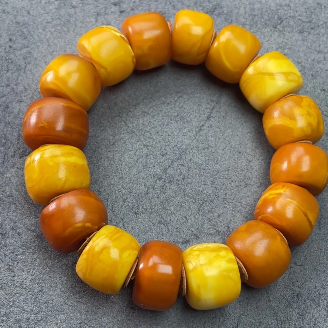 蜜蜡未镶嵌吊坠(不含链)