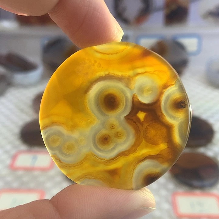 玛瑙/玉髓合金颈饰