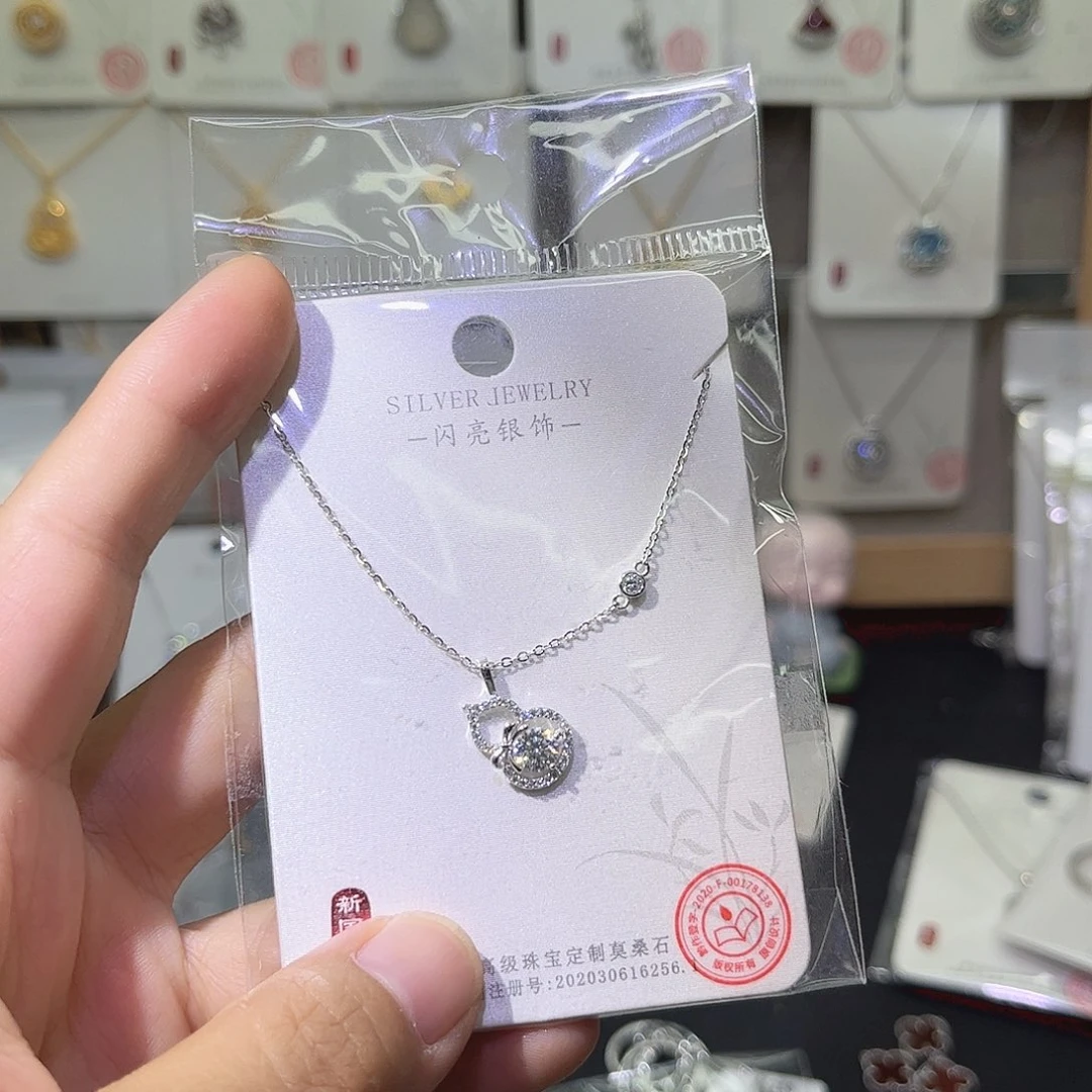 合成立方氧化锆吊坠925银