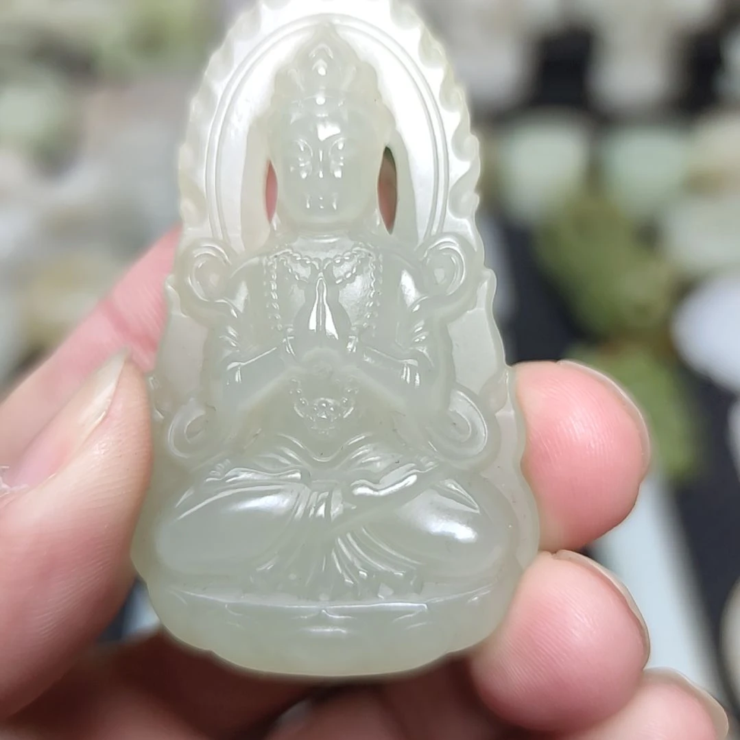 和田玉挂件未镶嵌