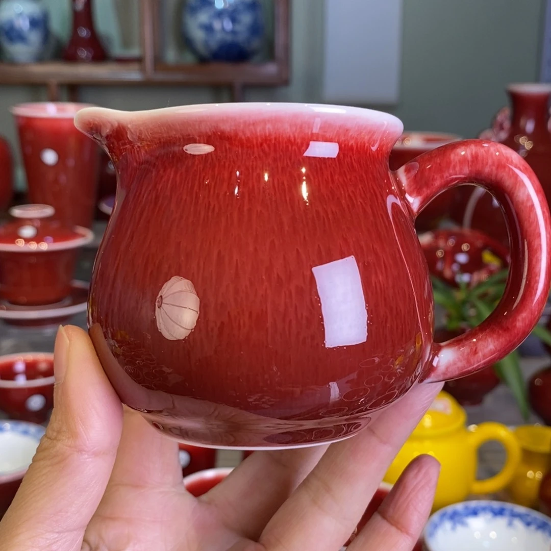 兔**妮清欢雅玩原矿郎红公道杯