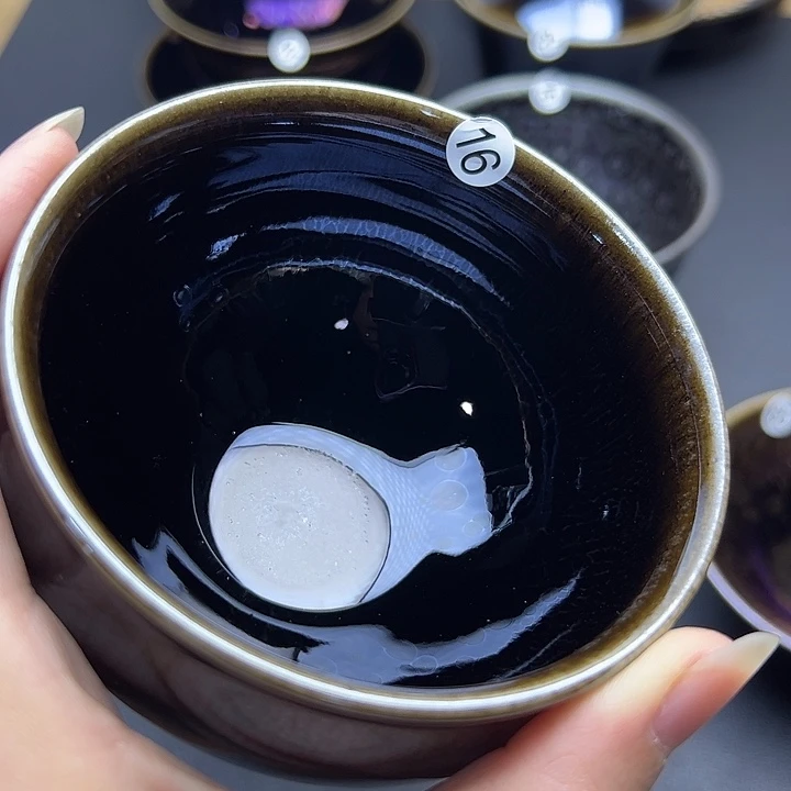 茶盏建窑建盏主人杯