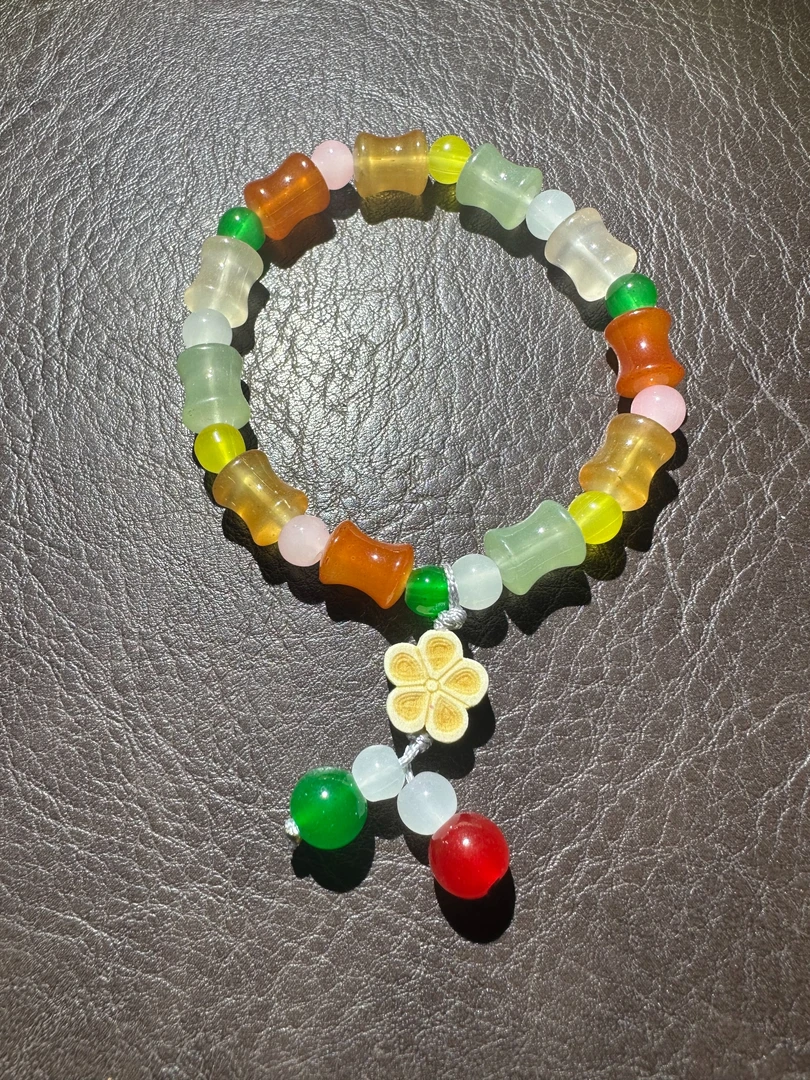 0081金丝竹节精品手串yw0081（无礼盒）