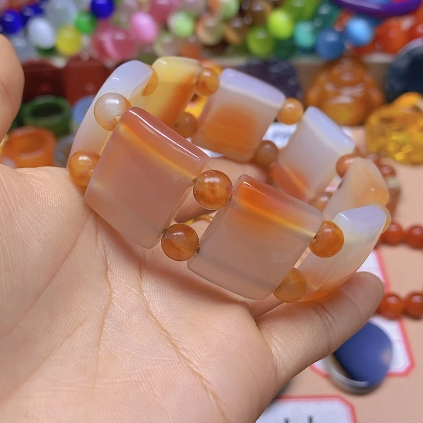 【闪购商品】玛瑙/玉髓颈饰未镶嵌振*