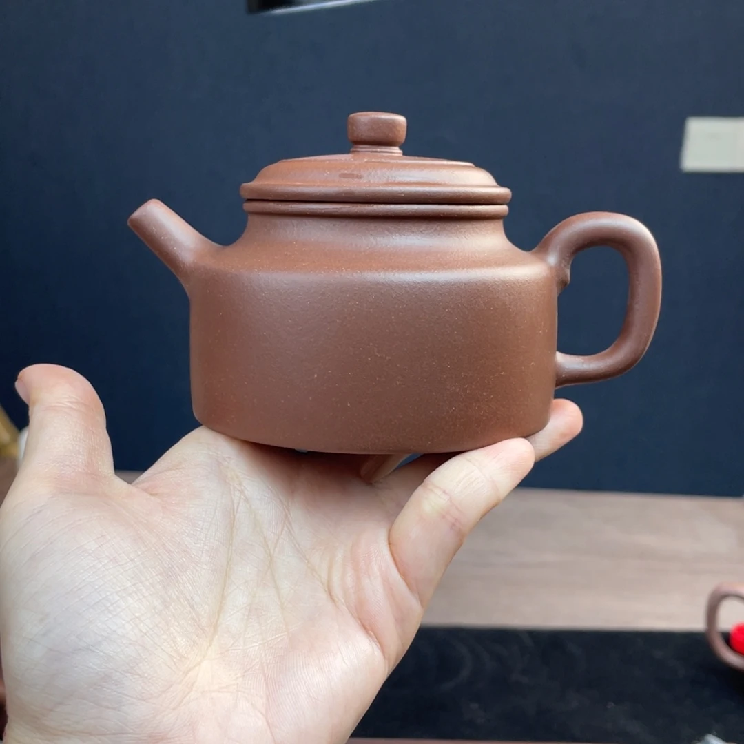 茶壶紫砂全手工底槽清德钟220cc
