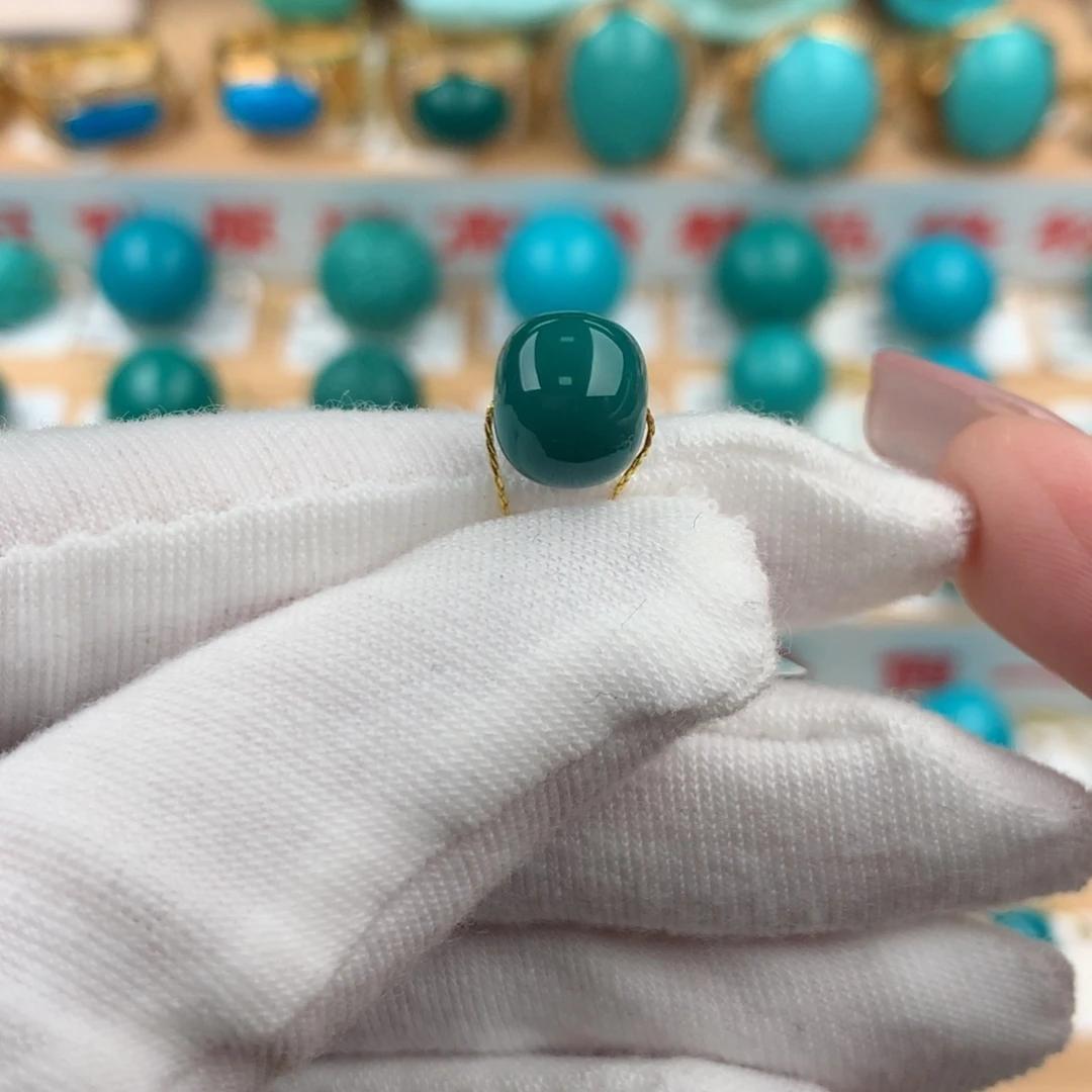 绿松石未镶嵌配饰