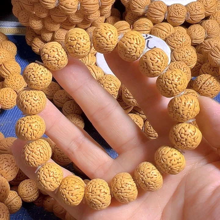 文玩核桃手串噢*呦桃核手串小尺寸南瓜