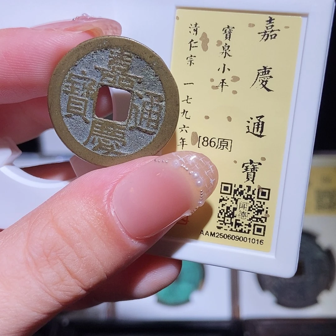 铜永通文化 清 嘉庆通宝1016L