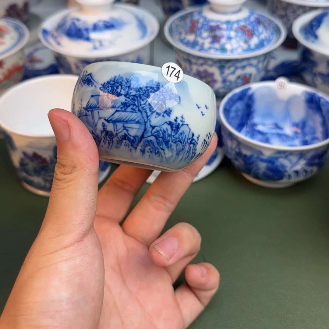 彦祖纯手工手绘茶具174