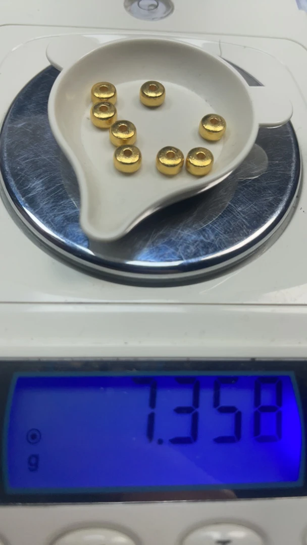 足金999配饰隔片