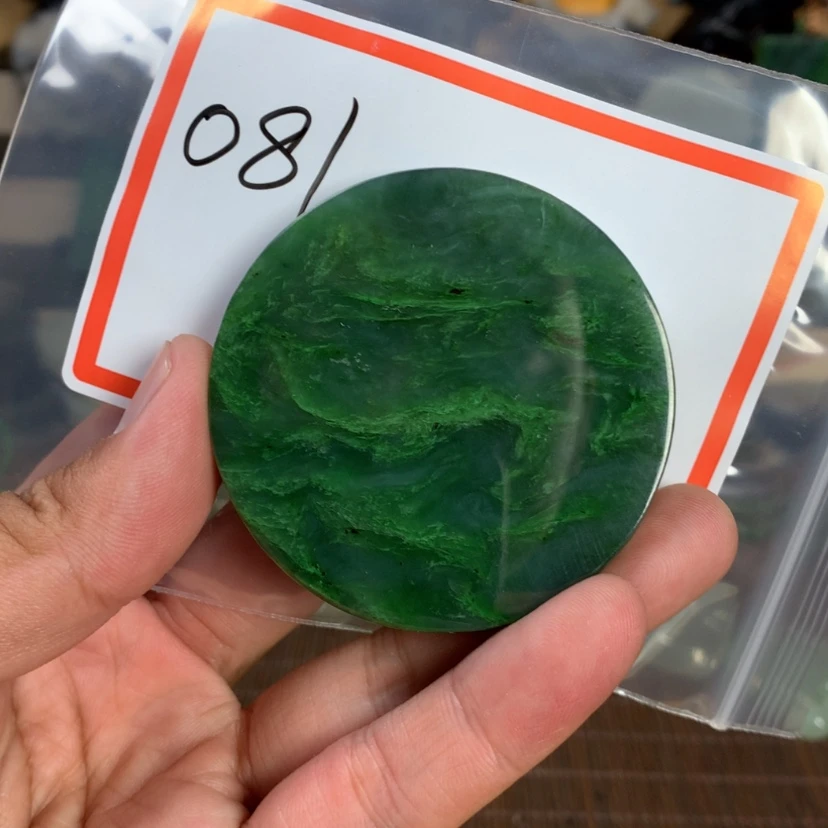 【闪购商品】和田玉未镶嵌珠宝半成品于*娥