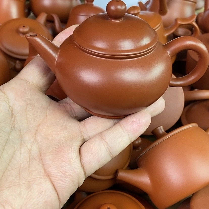 【闪购商品】茶壶朱泥130cc000000000000000