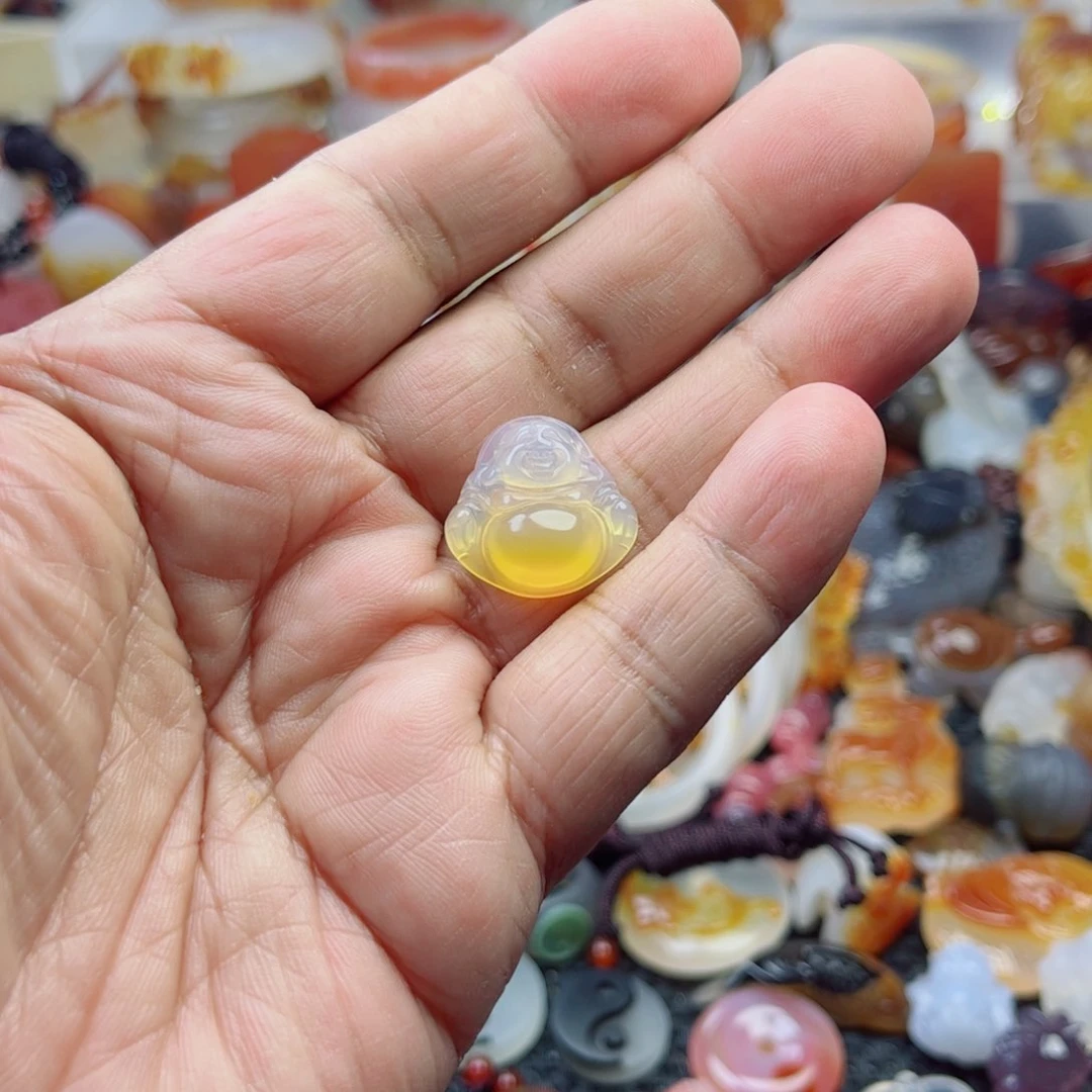 玛瑙/玉髓颈饰未镶嵌脉*