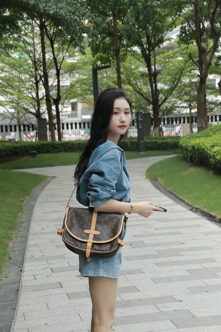修复品LouisVuitton/路易威登【新植鞣】双子星小号情侣包LV女包