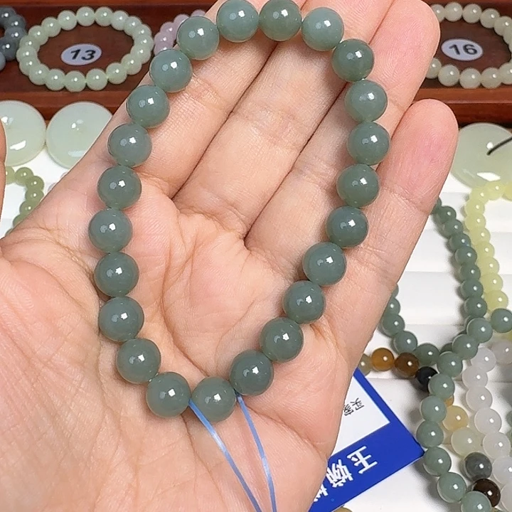 f***e和田玉未镶嵌手链