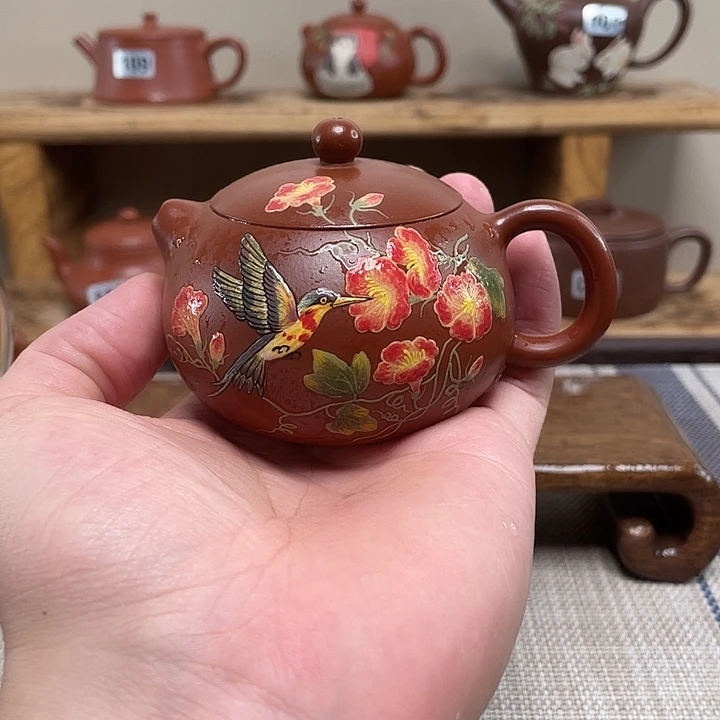 茶壶紫砂原矿手工紫砂壶