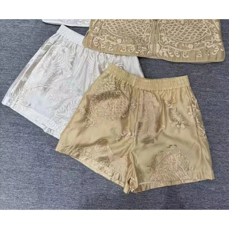 【花开富贵短裤】套装休闲碎花显瘦气质时尚890296