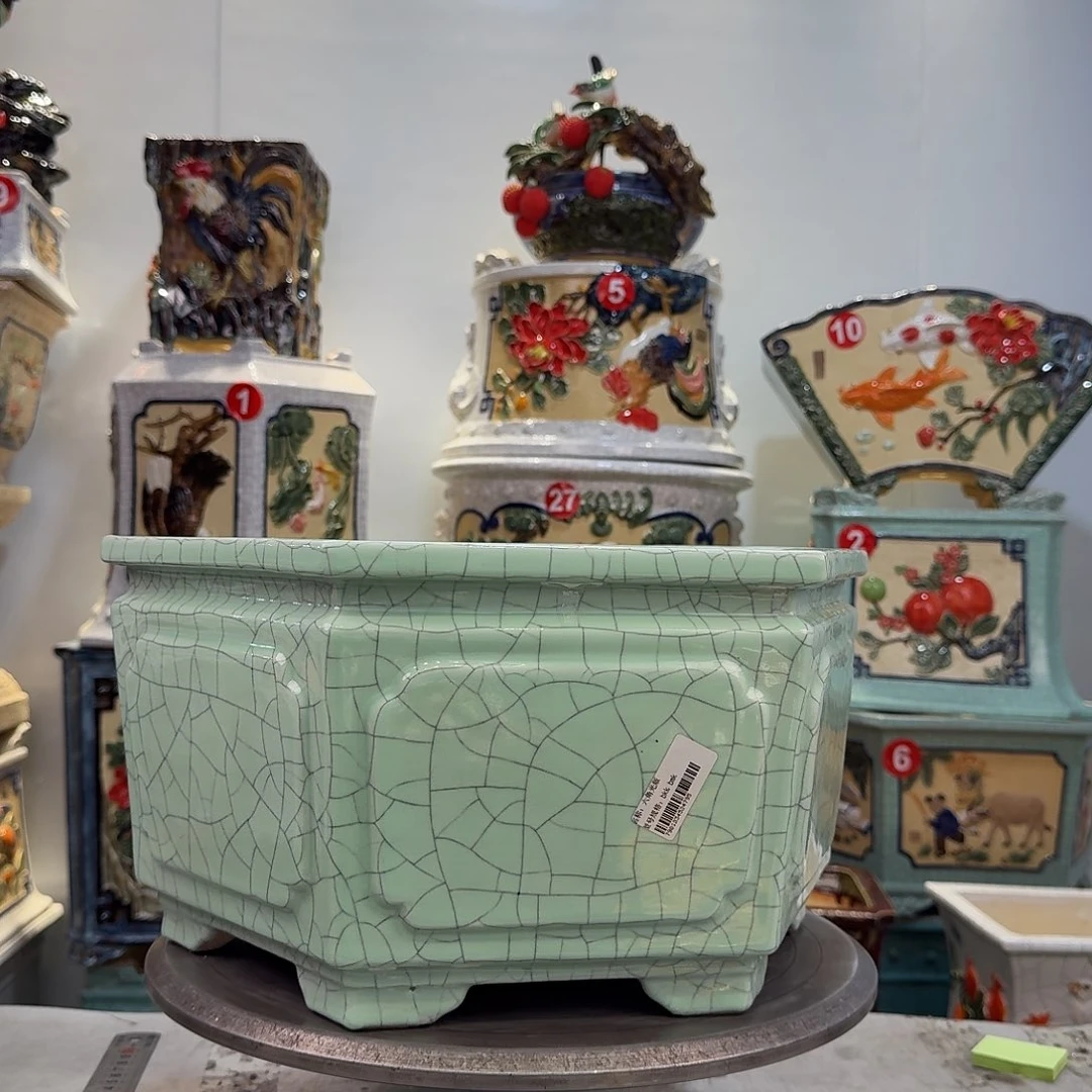 边对边内口28深度16花盆