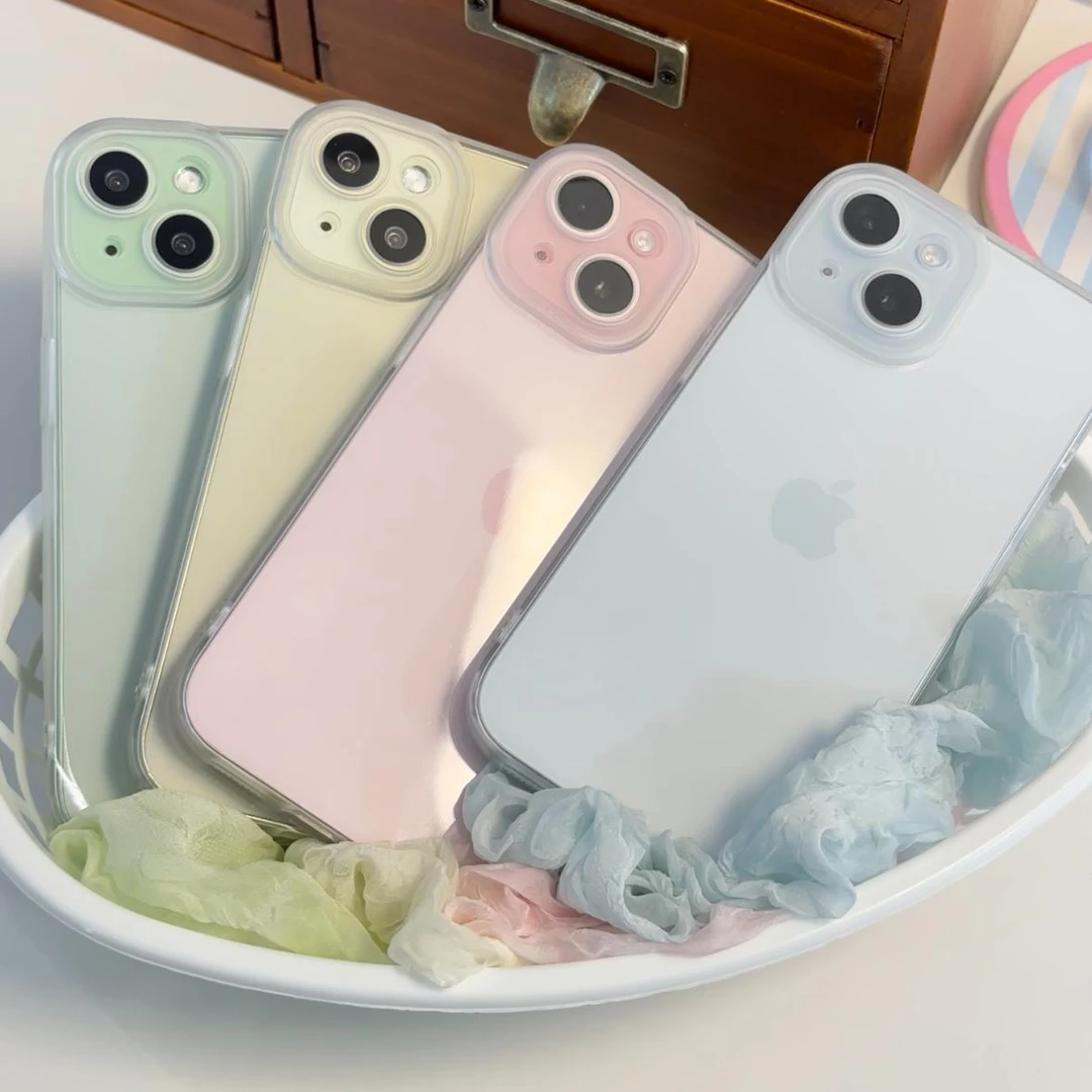 简约全包加厚镜头适用苹果17/16手机壳iPhone15/14promax透明1213