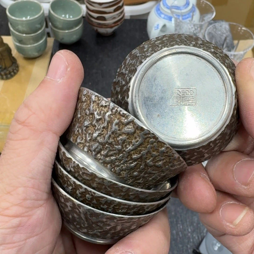 锡日本中古工艺品摆件