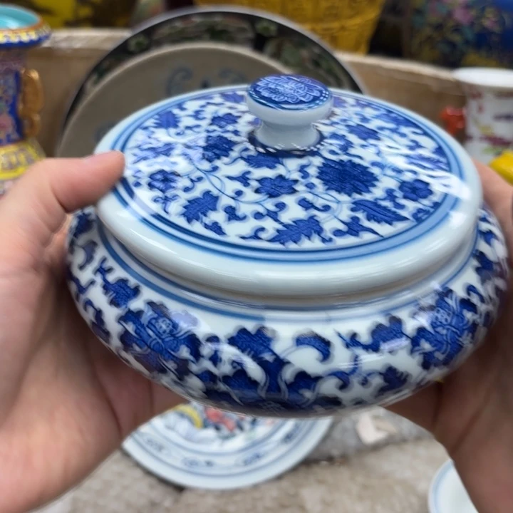 瓷片瓷器摆件 瓷器摆件