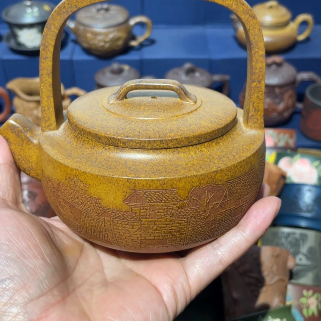原矿紫砂手工茶具