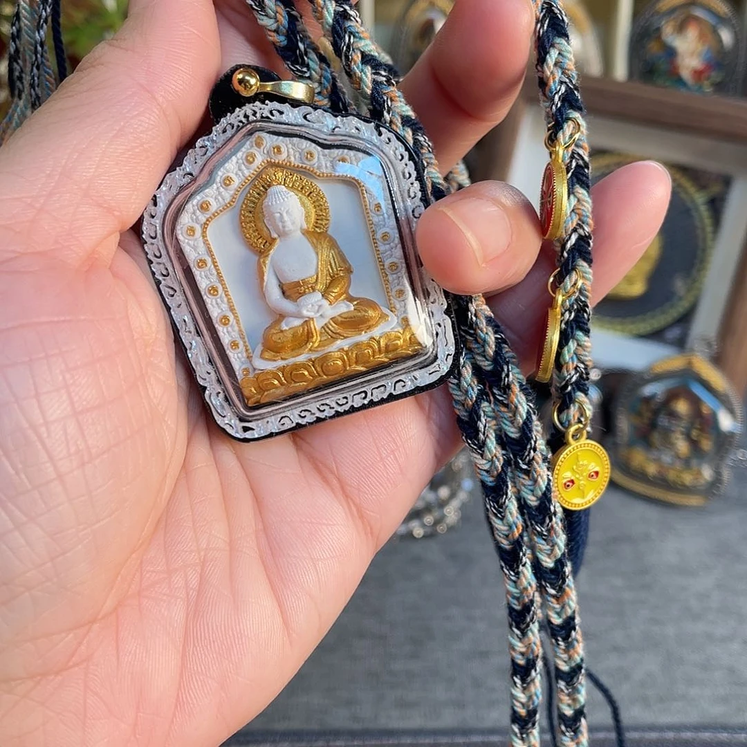 泥塑?***阿弥陀F擦擦+绑绳