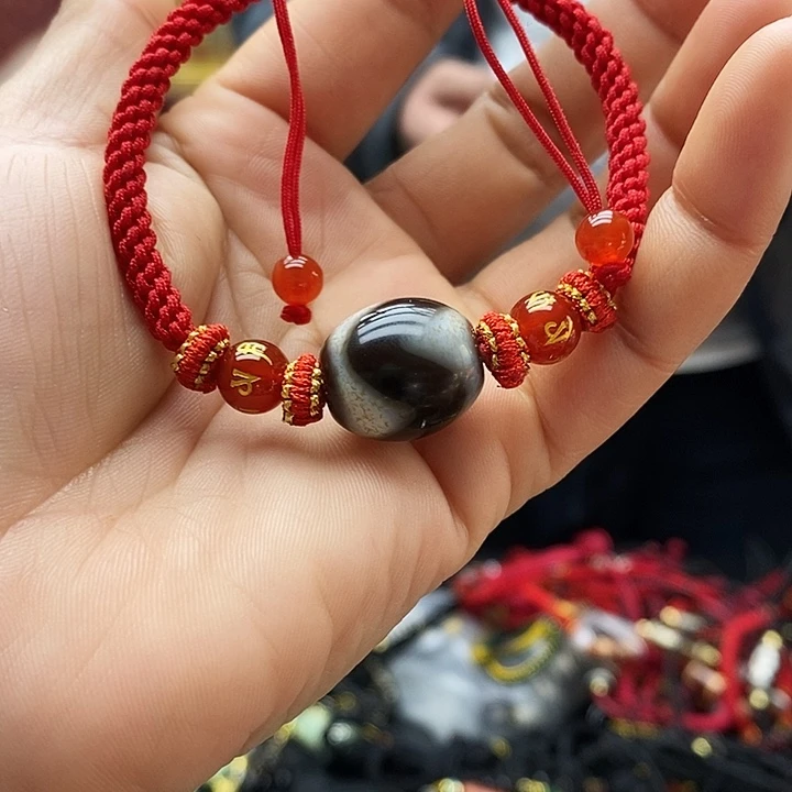 玛瑙/玉髓合金颈饰