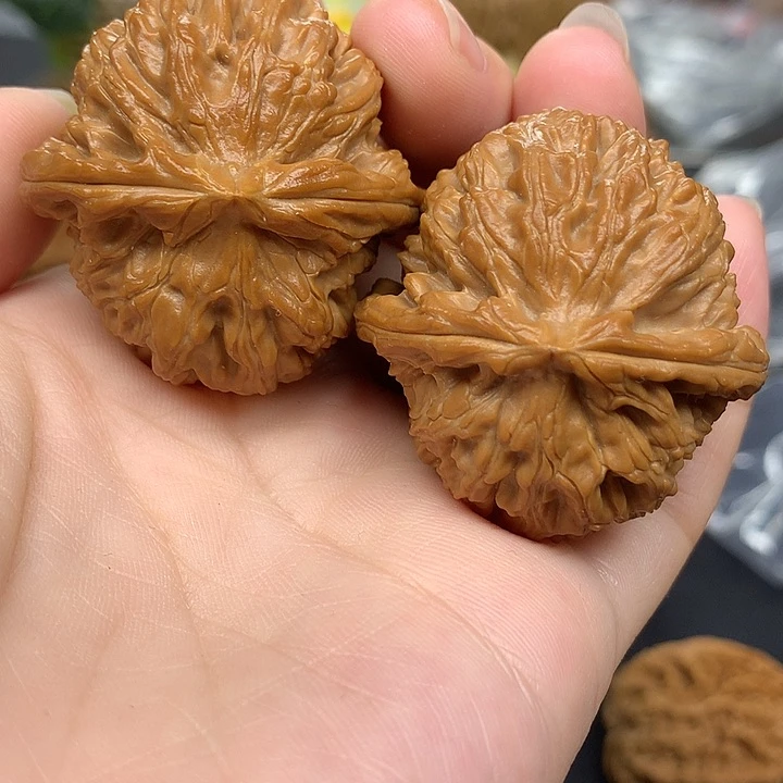 吊坠文玩核桃40白狮子