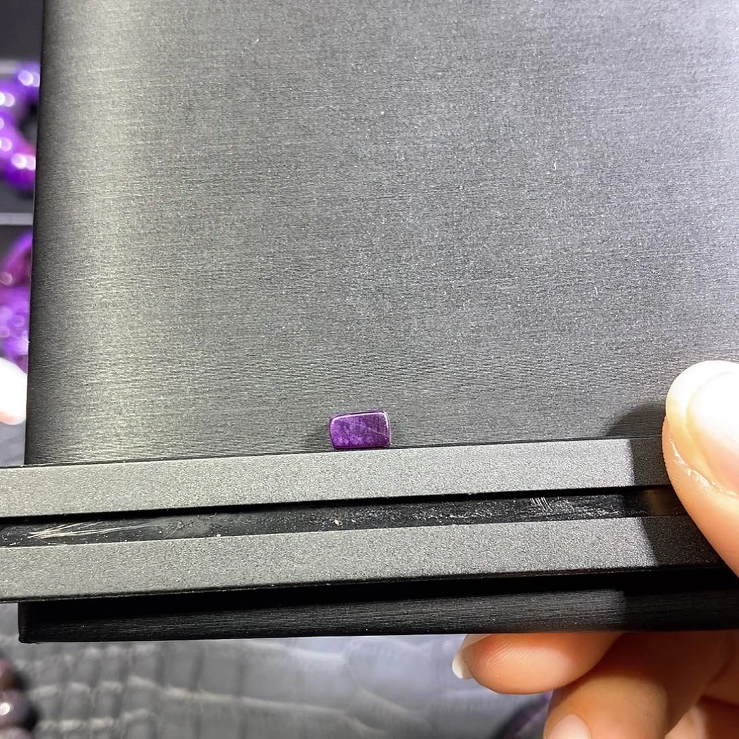 苏纪石（舒俱来）未镶嵌南非舒俱来皇家紫方糖单珠