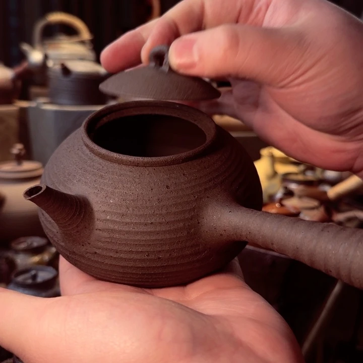 壶550cc黑泥砂铫新品福利