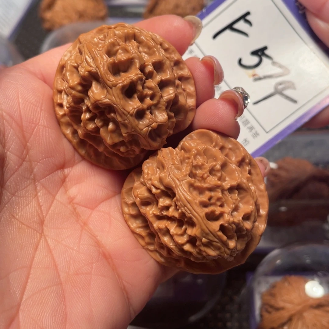 文玩核桃把件574号苹果39