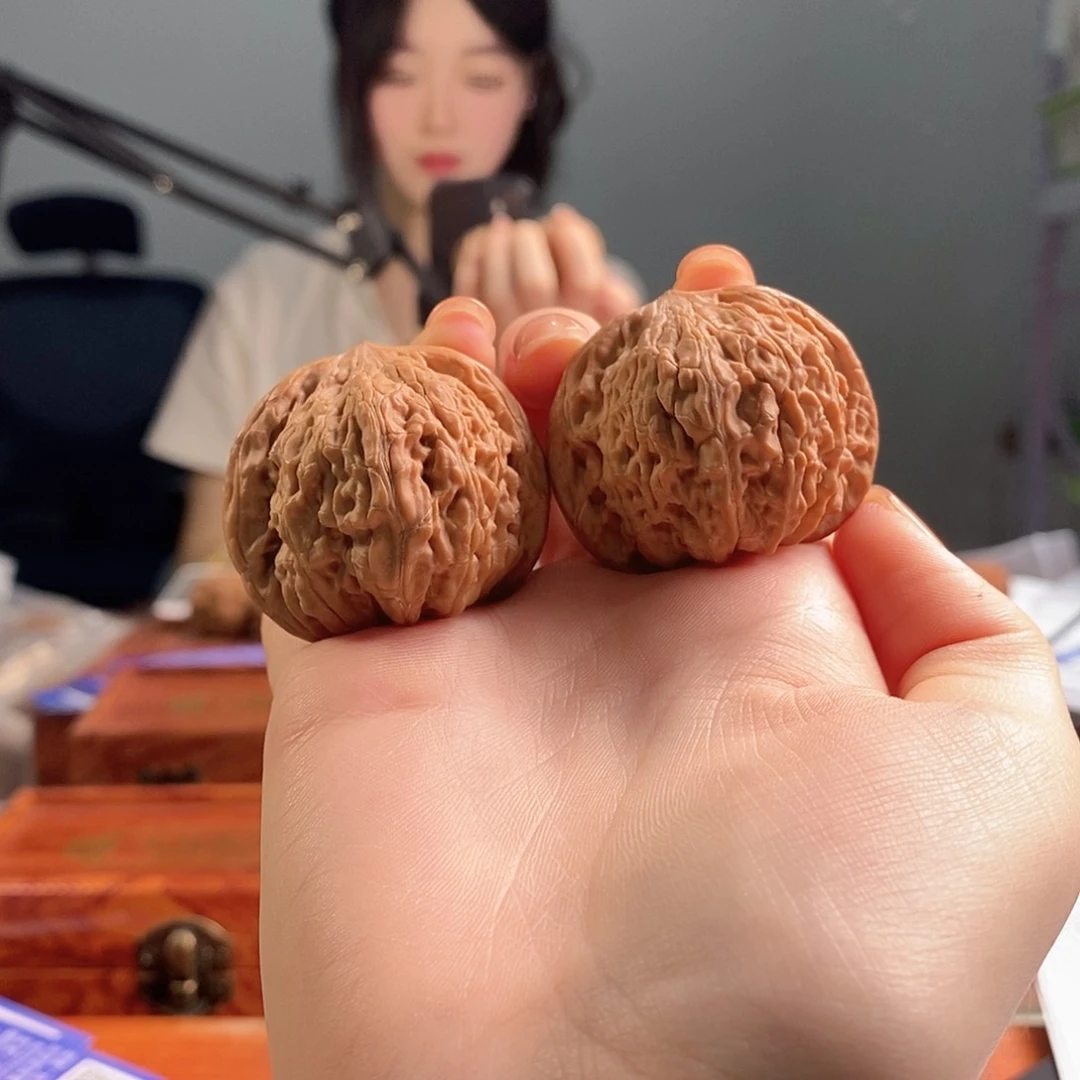 文玩核桃吊坠41磨盘