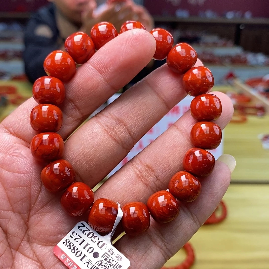 南红玛瑙南红手串11mm+多样性发一未镶嵌