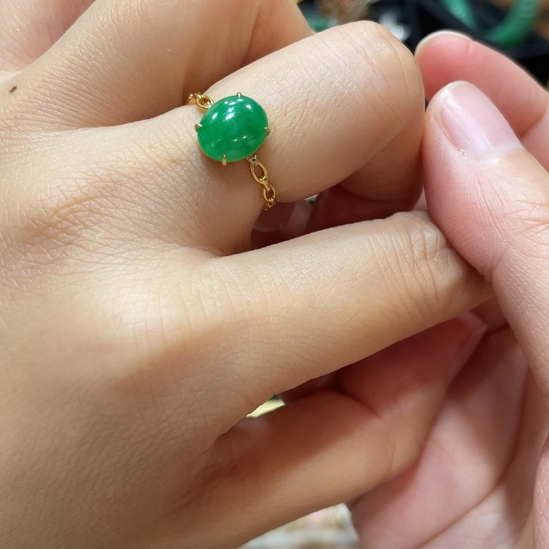 翡翠未镶嵌戒指闪购