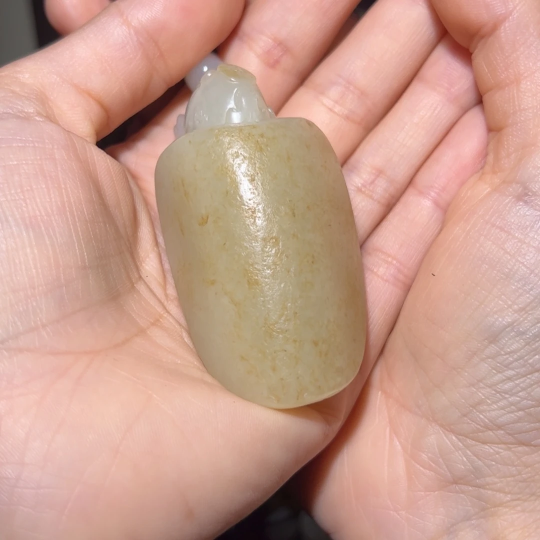 S***.和田玉未镶嵌颈饰