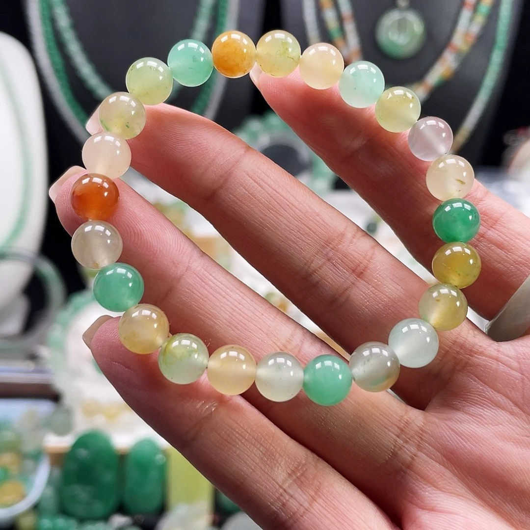 石英质玉未镶嵌手链