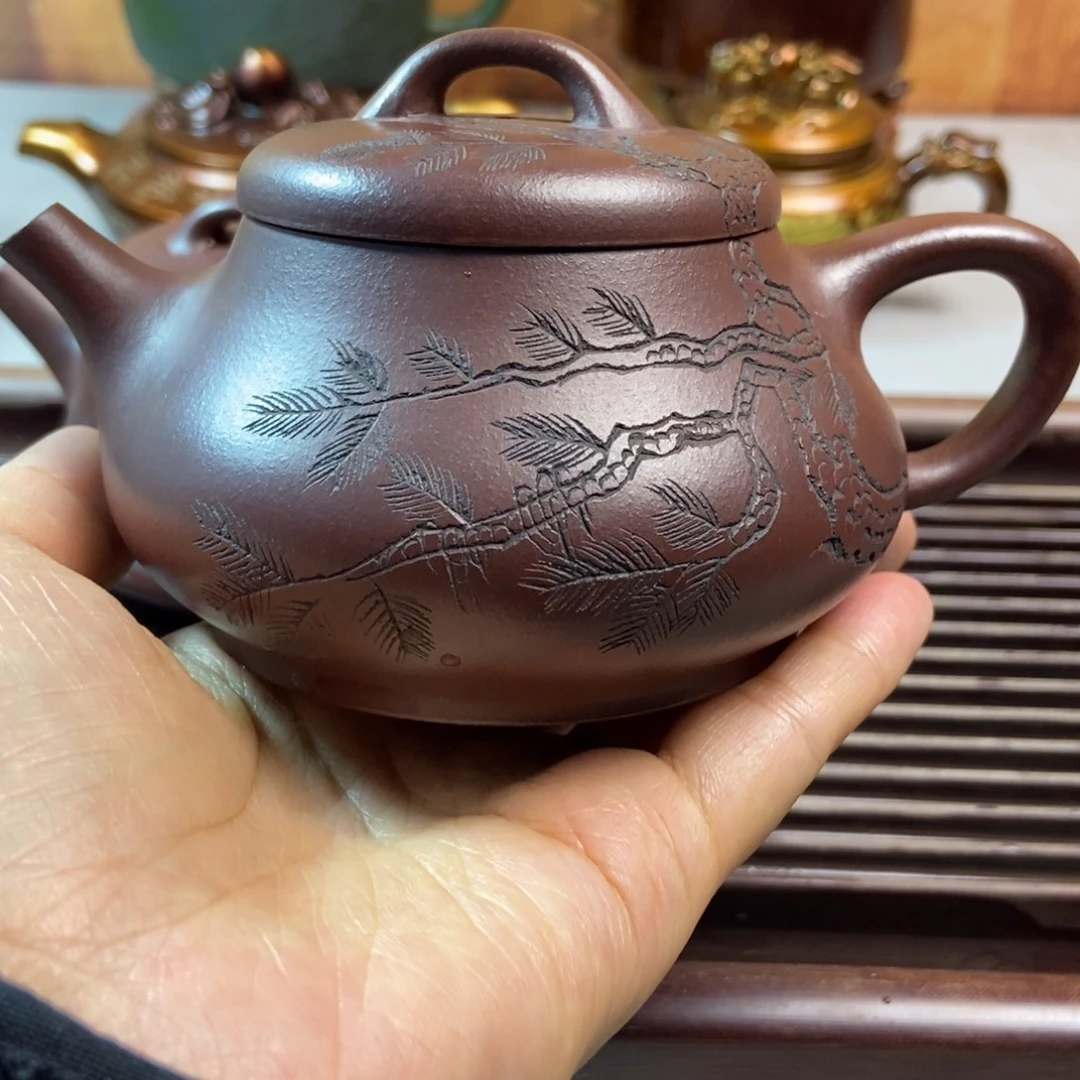 紫砂茶壶紫砂全手工定制