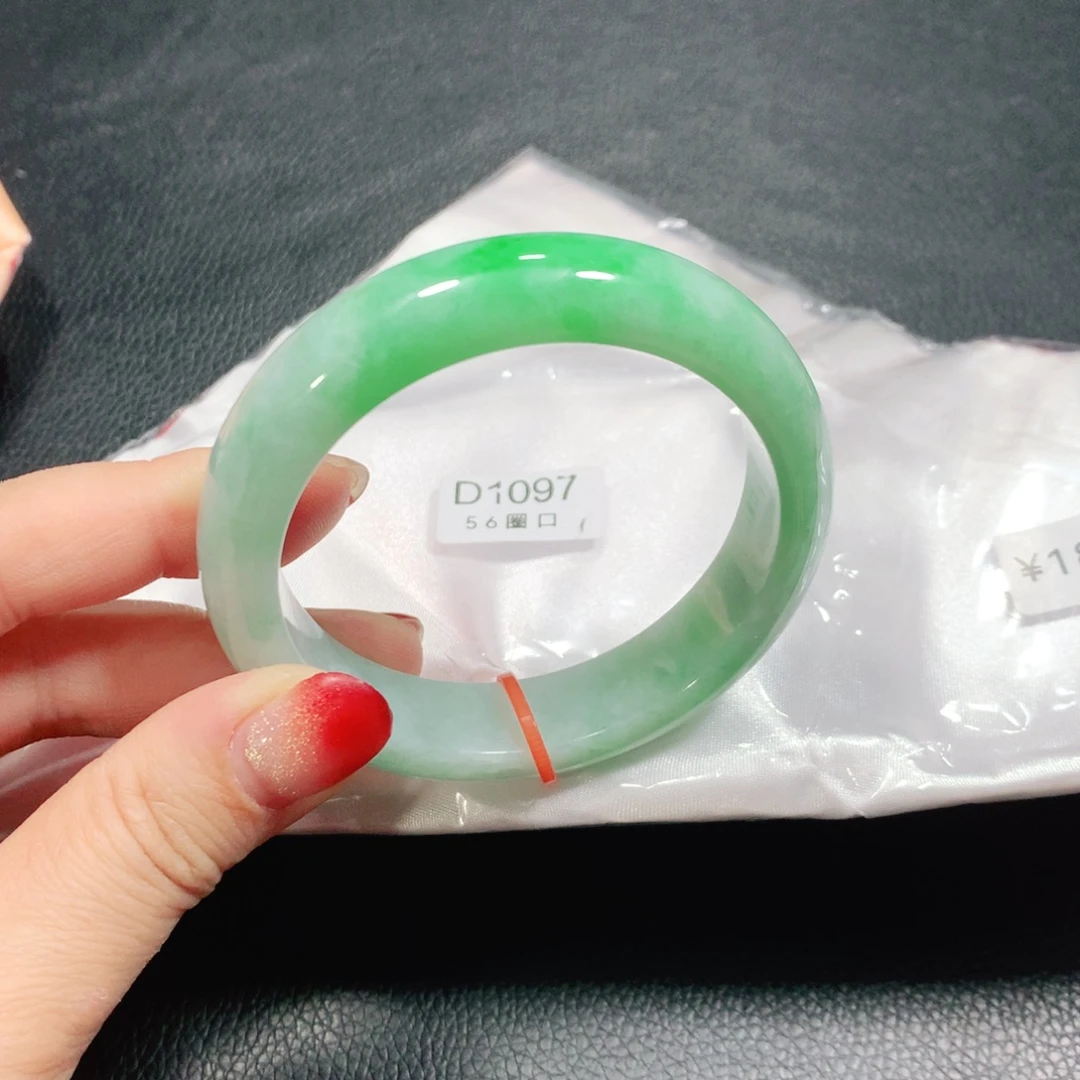 翡翠未镶嵌手镯D1097-03