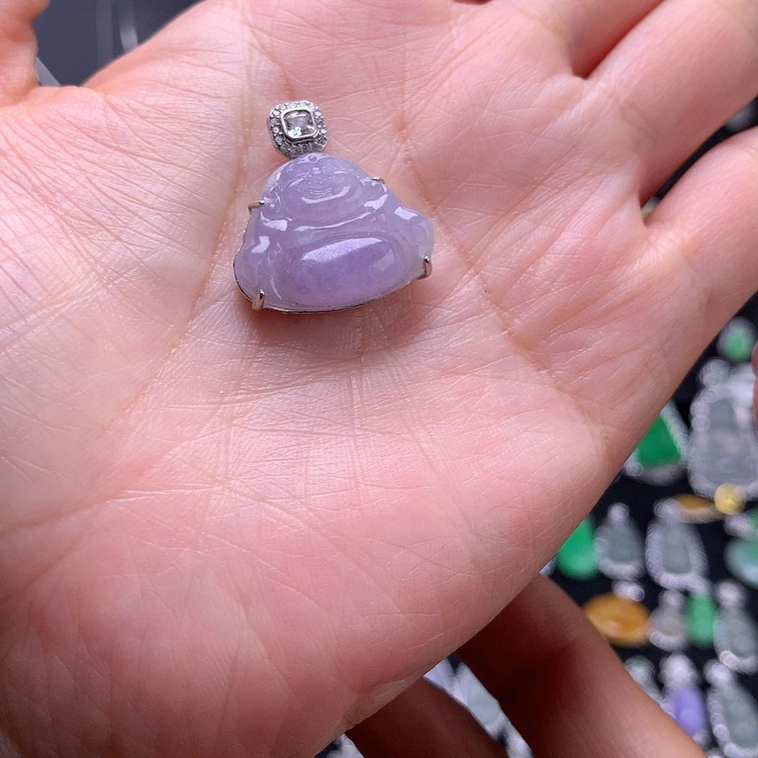 颈饰银S925镶嵌翡翠111111111