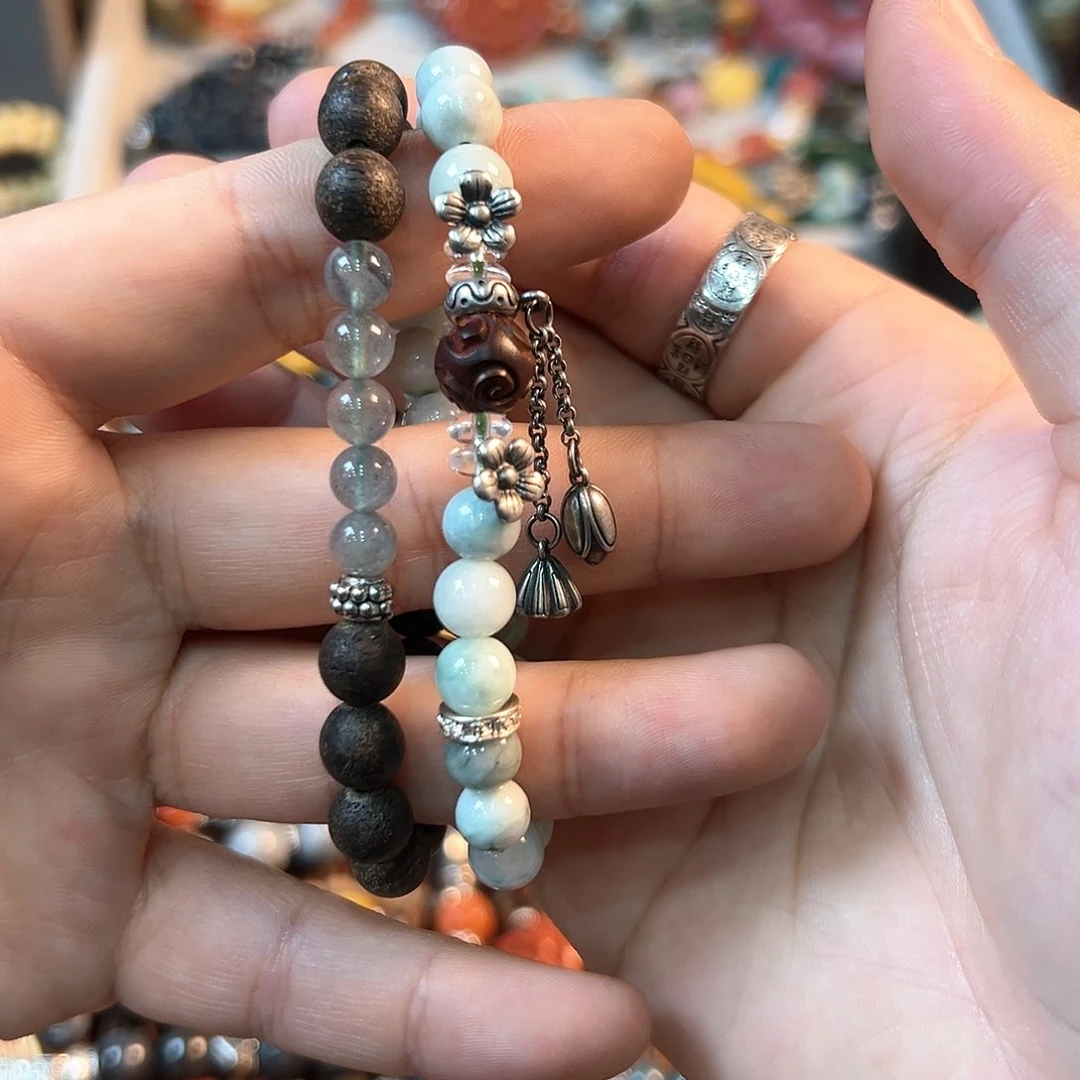 翡翠颈饰未镶嵌手串