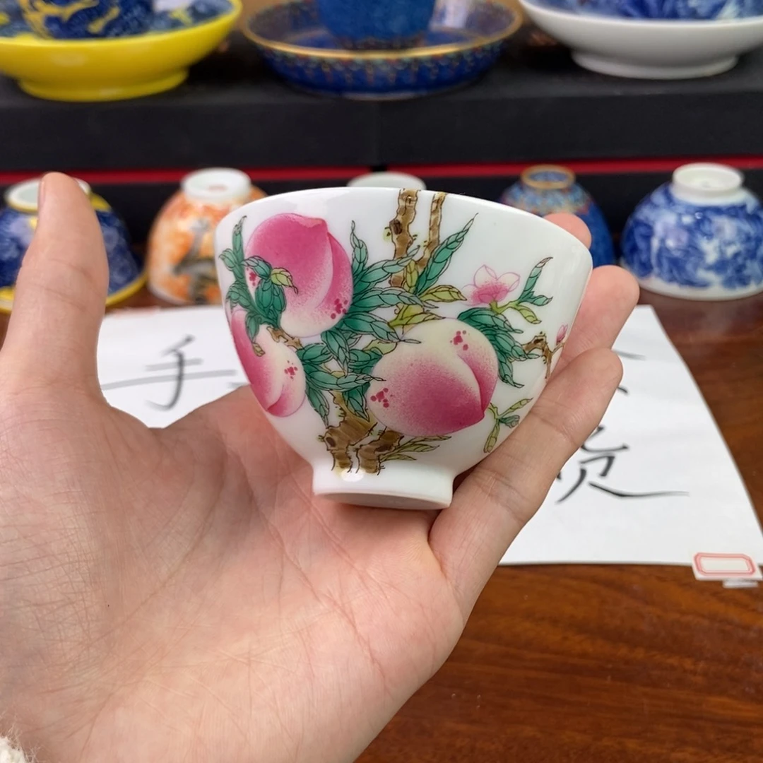 杯景德镇手绘陶瓷艺术
