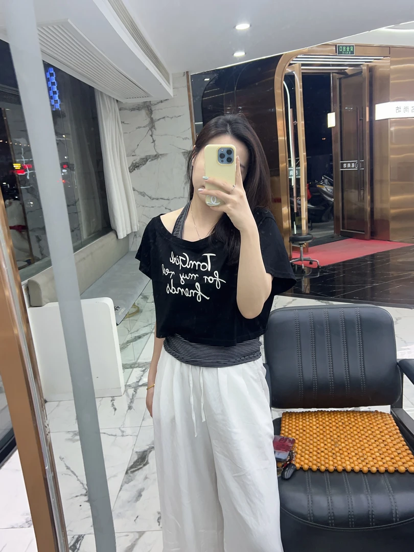 GRR,【天选条纹】质感超好凉爽真两件套上衣