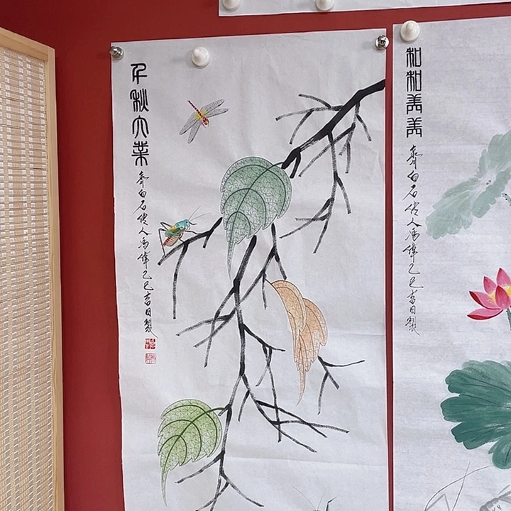 国画冯老师手绘作品