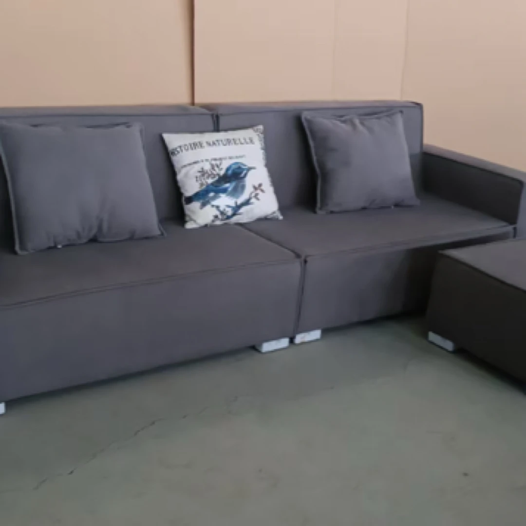 边柜意式美式1人（含）-3人（不含）极简布艺沙发电视柜